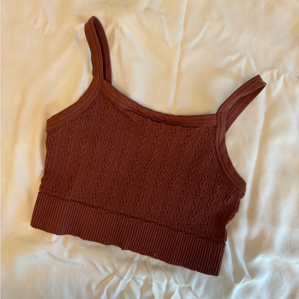 brown nikibiki tank top